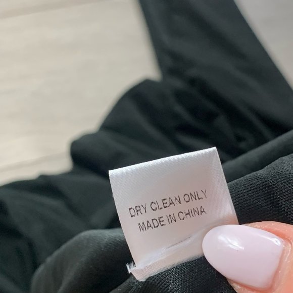 Fashion Nova Office Talk Slinky Long Sleeve Midi Dress - Black - Picture 11 of 13